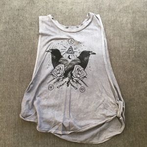 Urban Outfitters, Black Moon top.